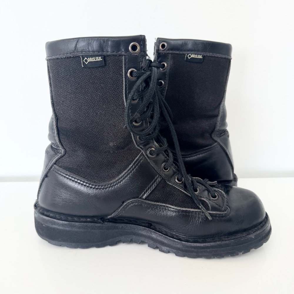 Danner Acadia 8” Women’s Boots Black Leather Lace-Up Size 6.5 Utility - Picture 7 of 14
